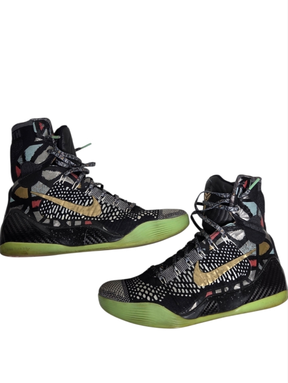 2014 Nike Kobe IX Elite NOLA Gumbo League Maestro Size 9 - Picture 8 of 14
